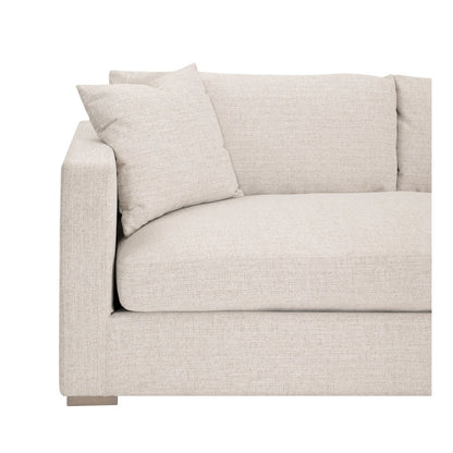 Transitional Newport Outdoor Modular 2-Seat Left Track Arm Sofa