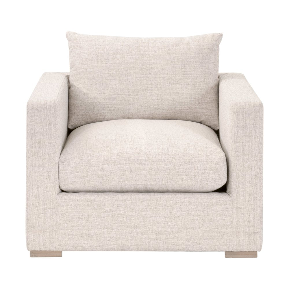 Transitional Newport Outdoor Track Arm Sofa Chair