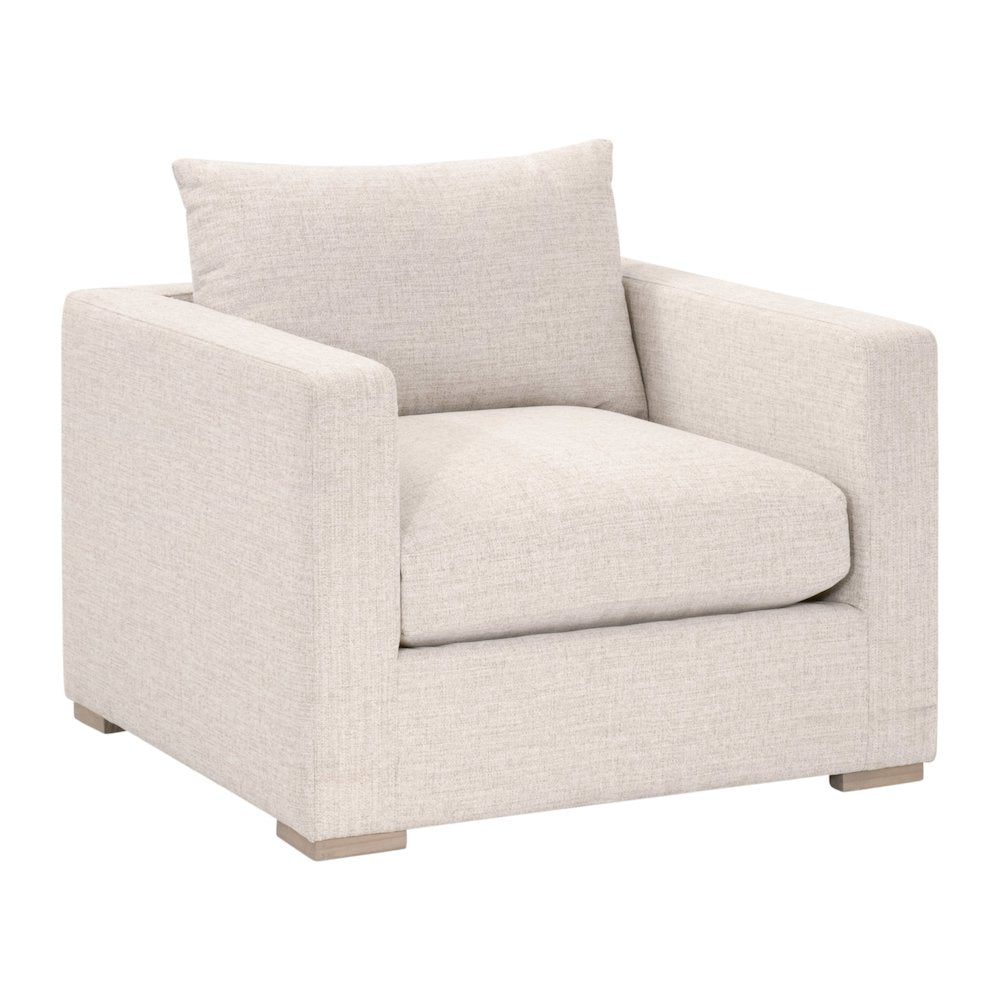 Transitional Newport Outdoor Track Arm Sofa Chair