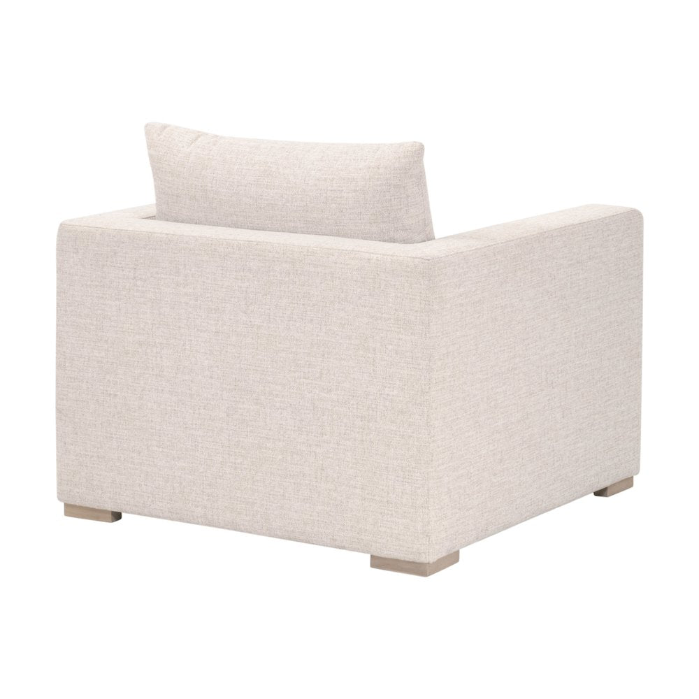 Transitional Newport Outdoor Track Arm Sofa Chair