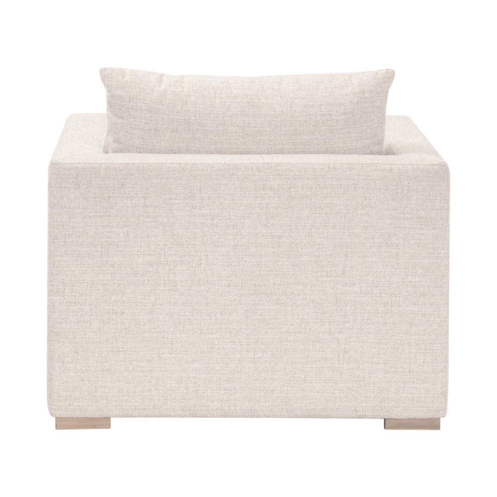 Transitional Newport Outdoor Track Arm Sofa Chair