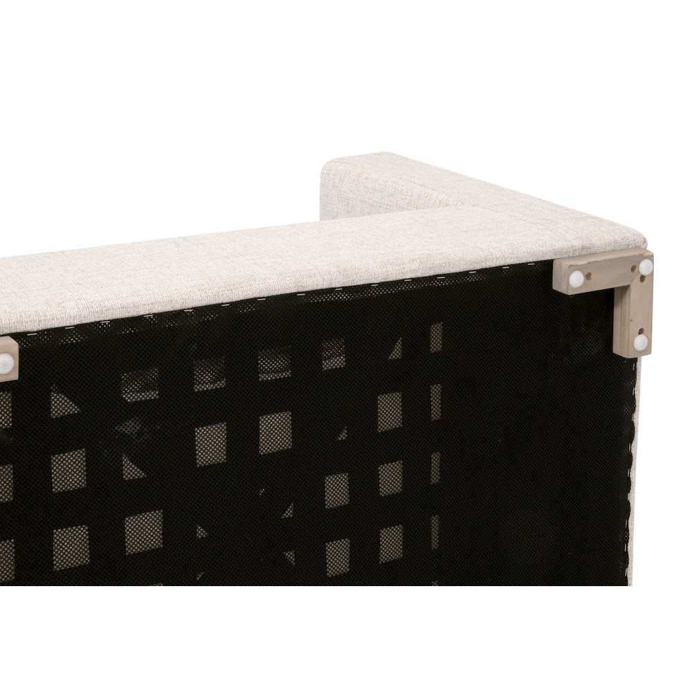 Transitional Newport Outdoor Track Arm Sofa Chair