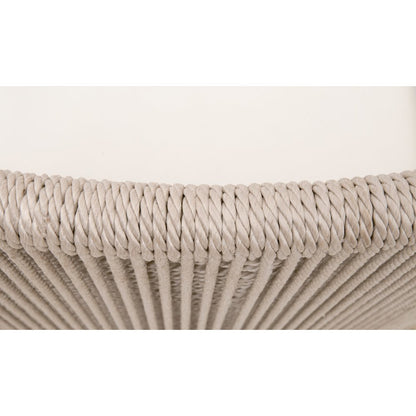 Woven Transitional Overlay Dining Chair, Set of 2