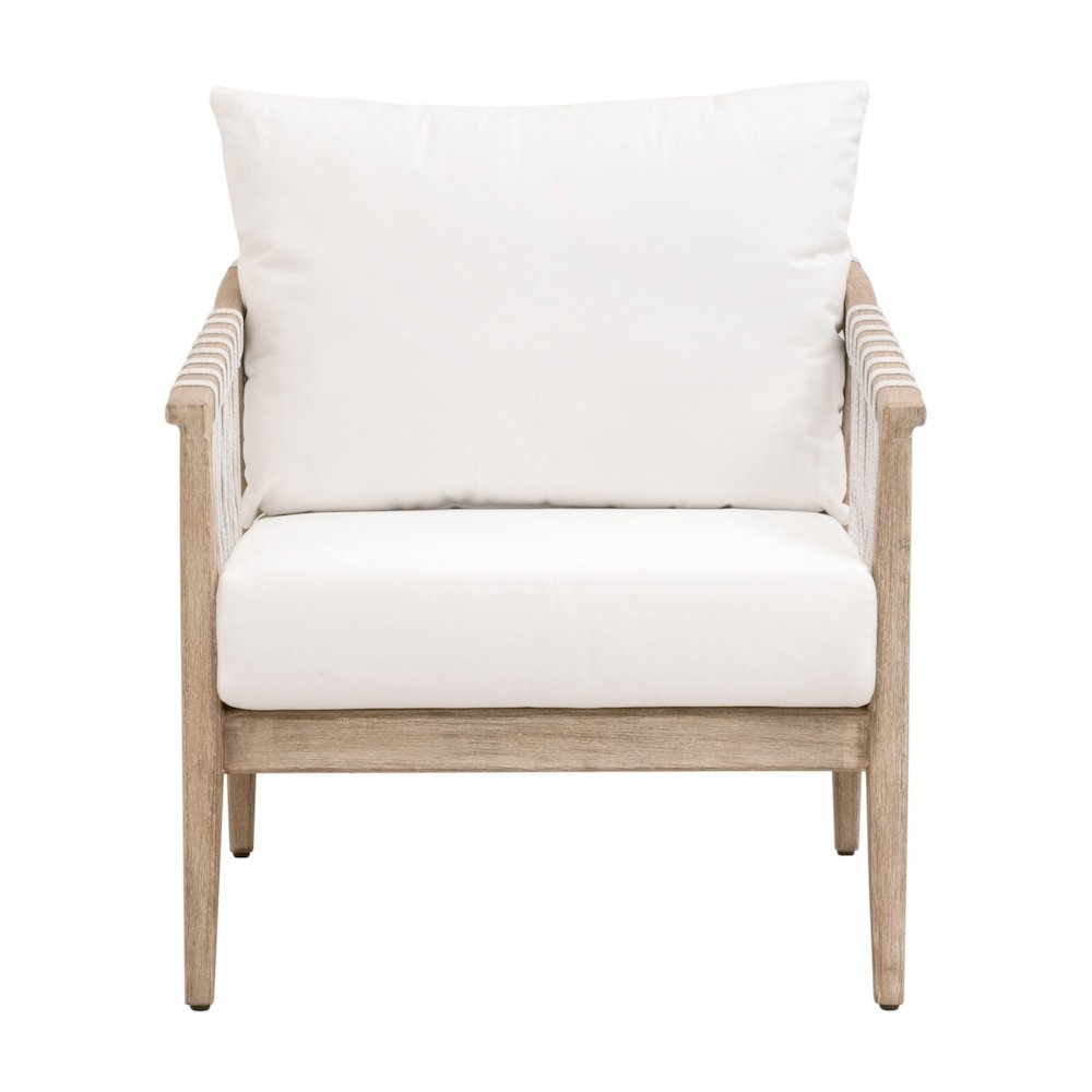 Woven Transitional Pacific Club Chair