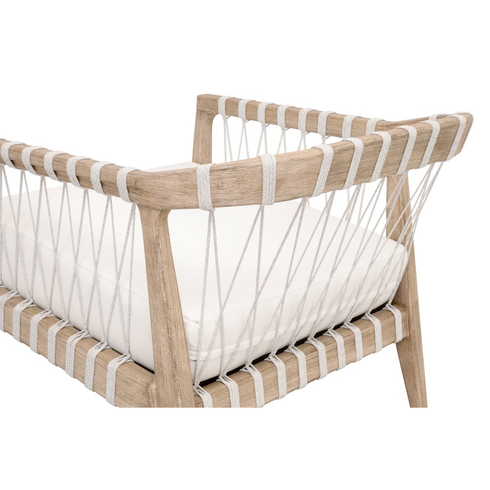 Woven Transitional Pacific Club Chair