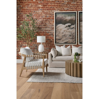 Woven Transitional Pacific Club Chair