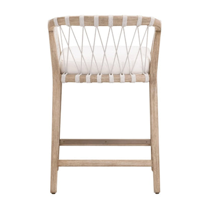 Woven Transitional Pacific Counter Stool