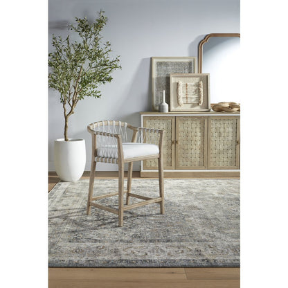 Woven Transitional Pacific Counter Stool