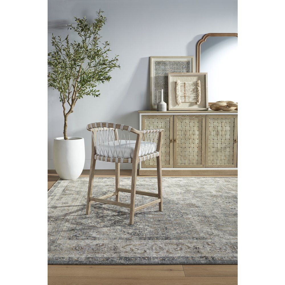 Woven Transitional Pacific Counter Stool