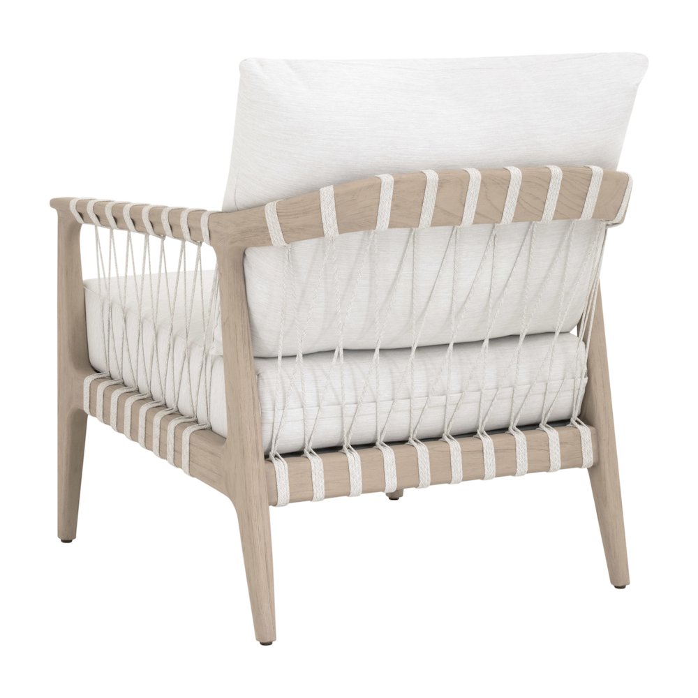 Woven - Outdoor  Transitional Pacific Outdoor Club Chair