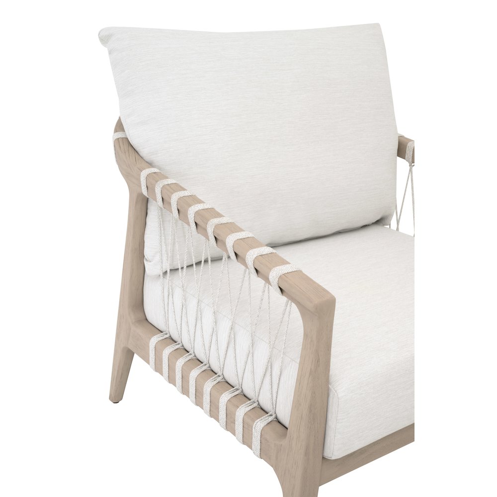 Woven - Outdoor  Transitional Pacific Outdoor Club Chair