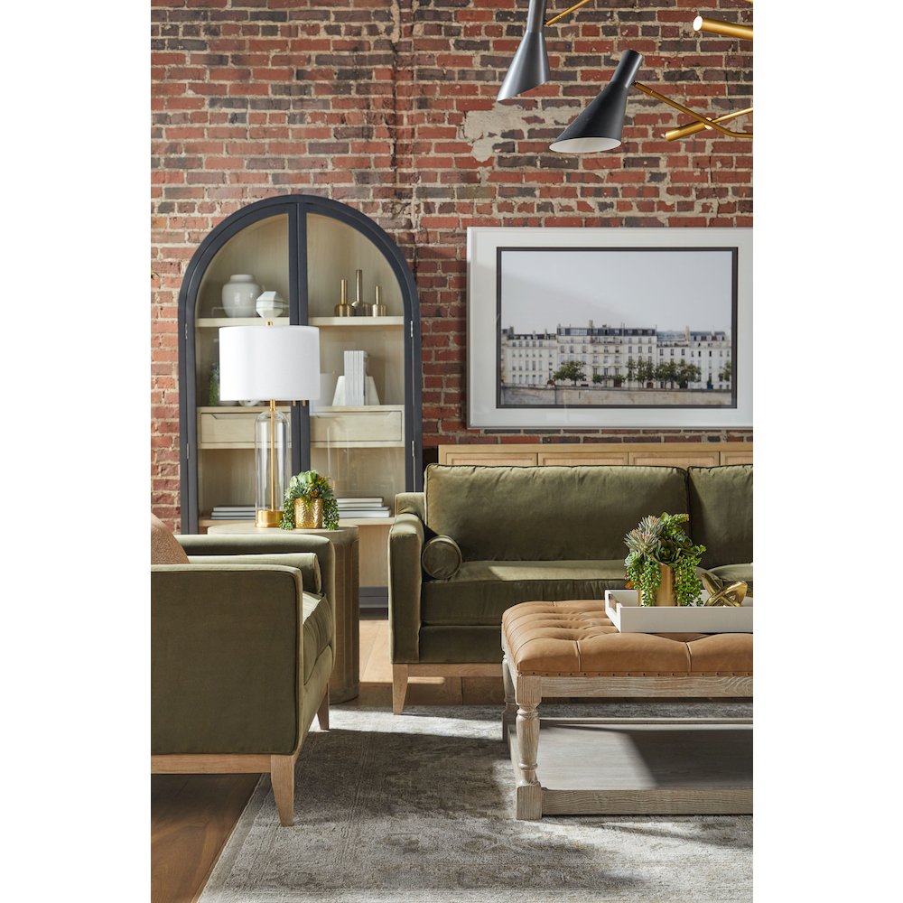 Stitch & Hand - Upholstery Transitional Parker 86" Post Modern Sofa