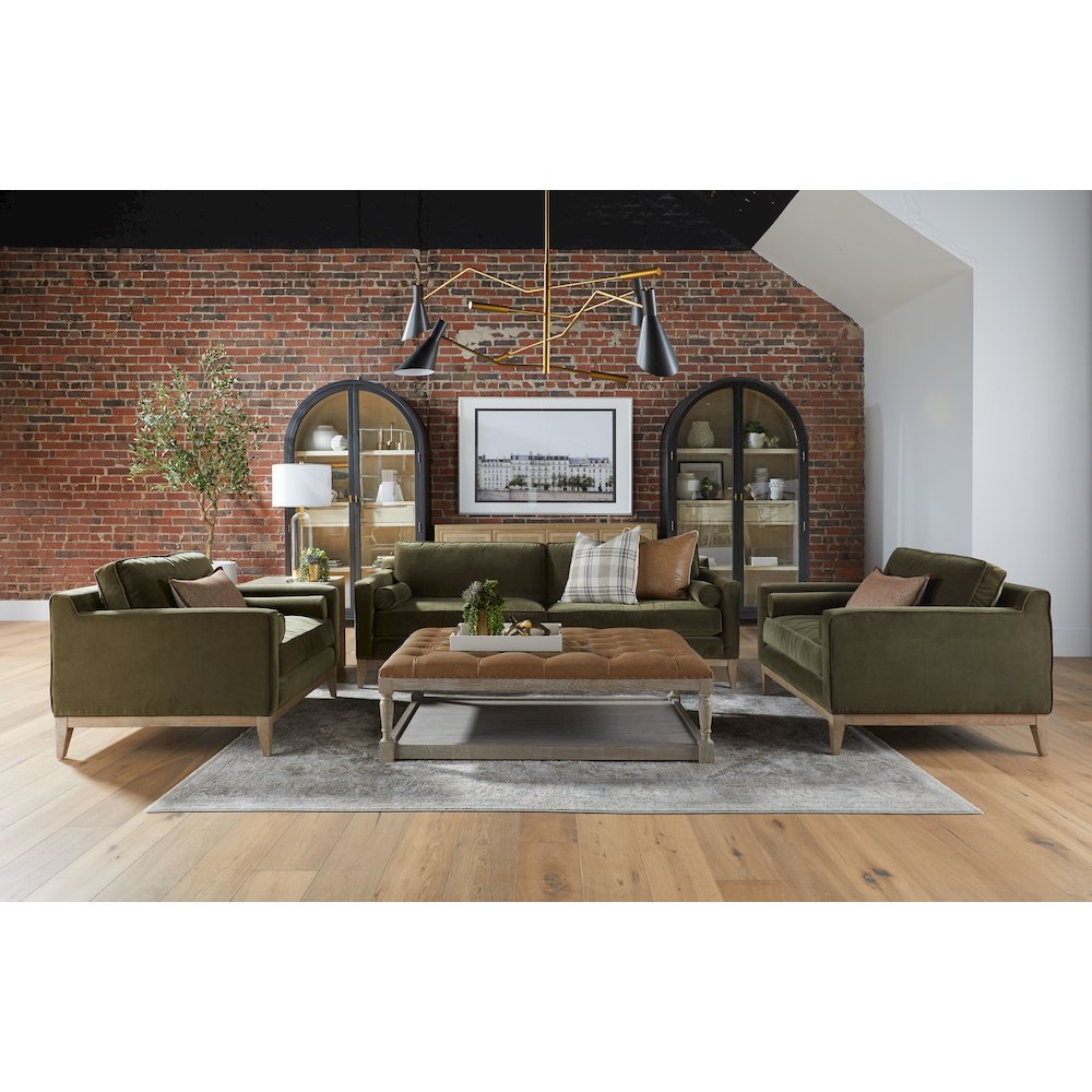 Stitch & Hand - Upholstery Transitional Parker Post Modern Sofa Chair