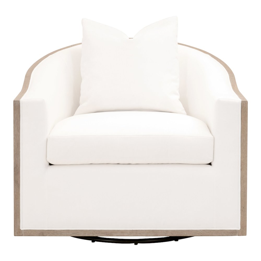 Stitch & Hand - Dining & Bedroom Transitional Paxton Swivel Club Chair