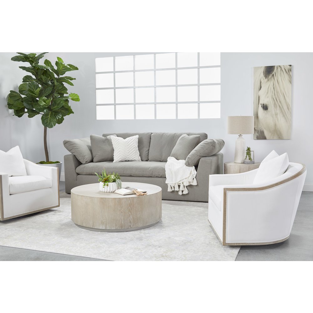Stitch & Hand - Dining & Bedroom Transitional Paxton Swivel Club Chair