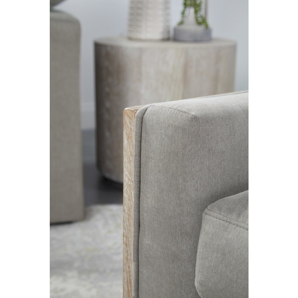 Transitional Paxton Swivel Club Chair