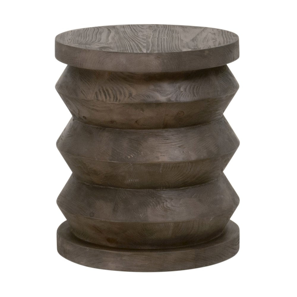 Bella Antique Transitional Pier Accent Table
