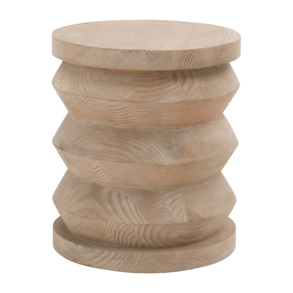 Bella Antique Transitional Pier Accent Table