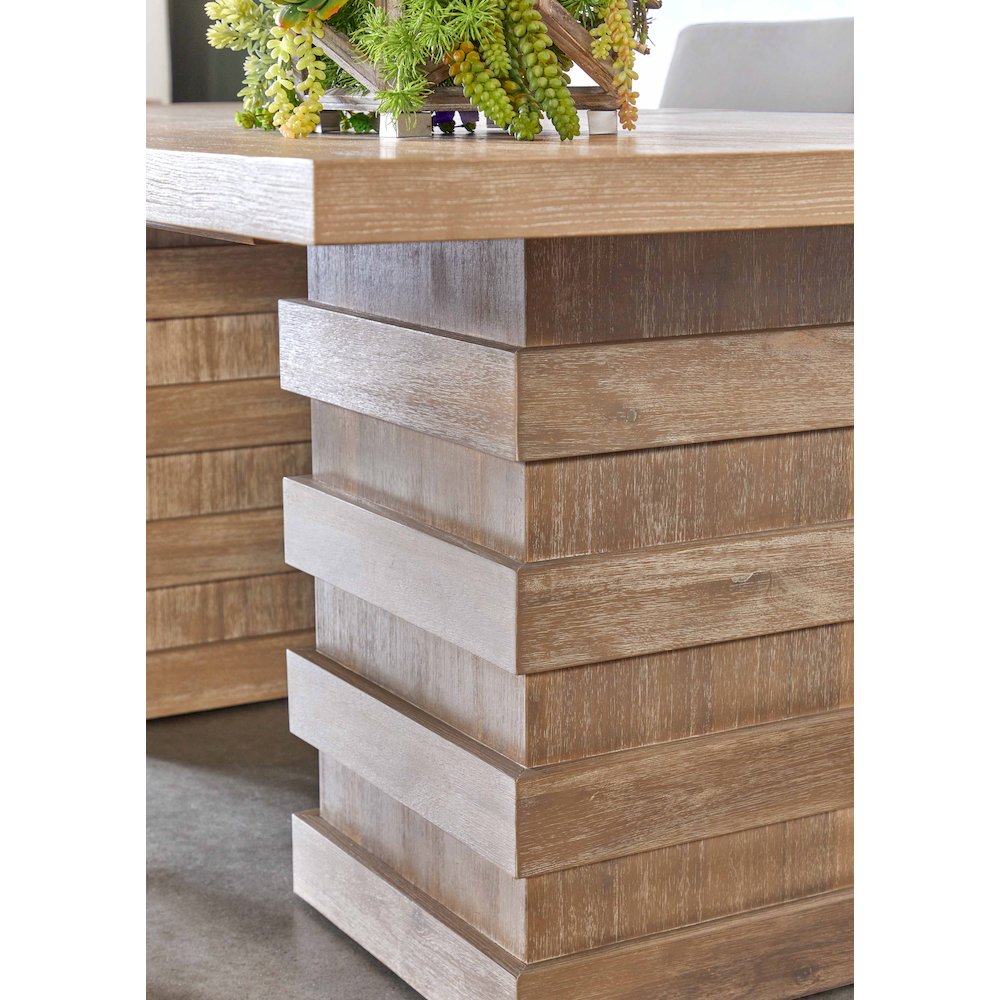 Traditions Transitional Plaza Extension Dining Table