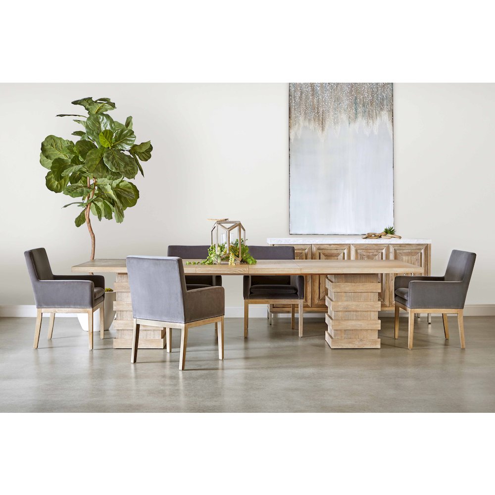 Traditions Transitional Plaza Extension Dining Table