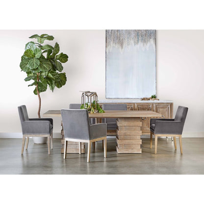 Traditions Transitional Plaza Extension Dining Table