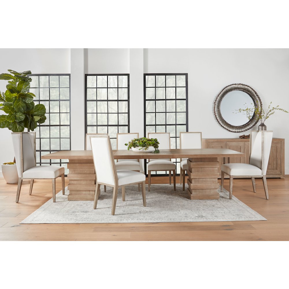 Traditions Transitional Plaza Extension Dining Table