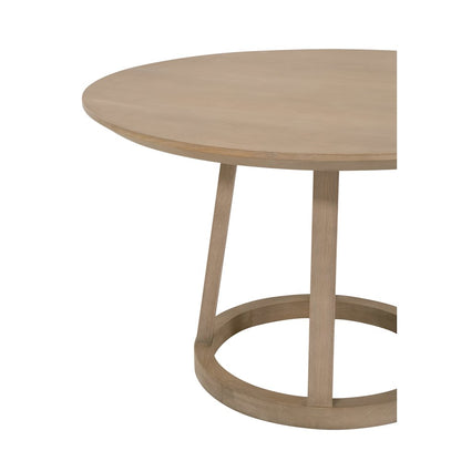 Bella Antique Transitional Reeves 48" Round Dining Table