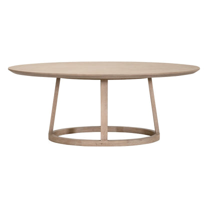 Bella Antique Transitional Reeves Oval Dining Table