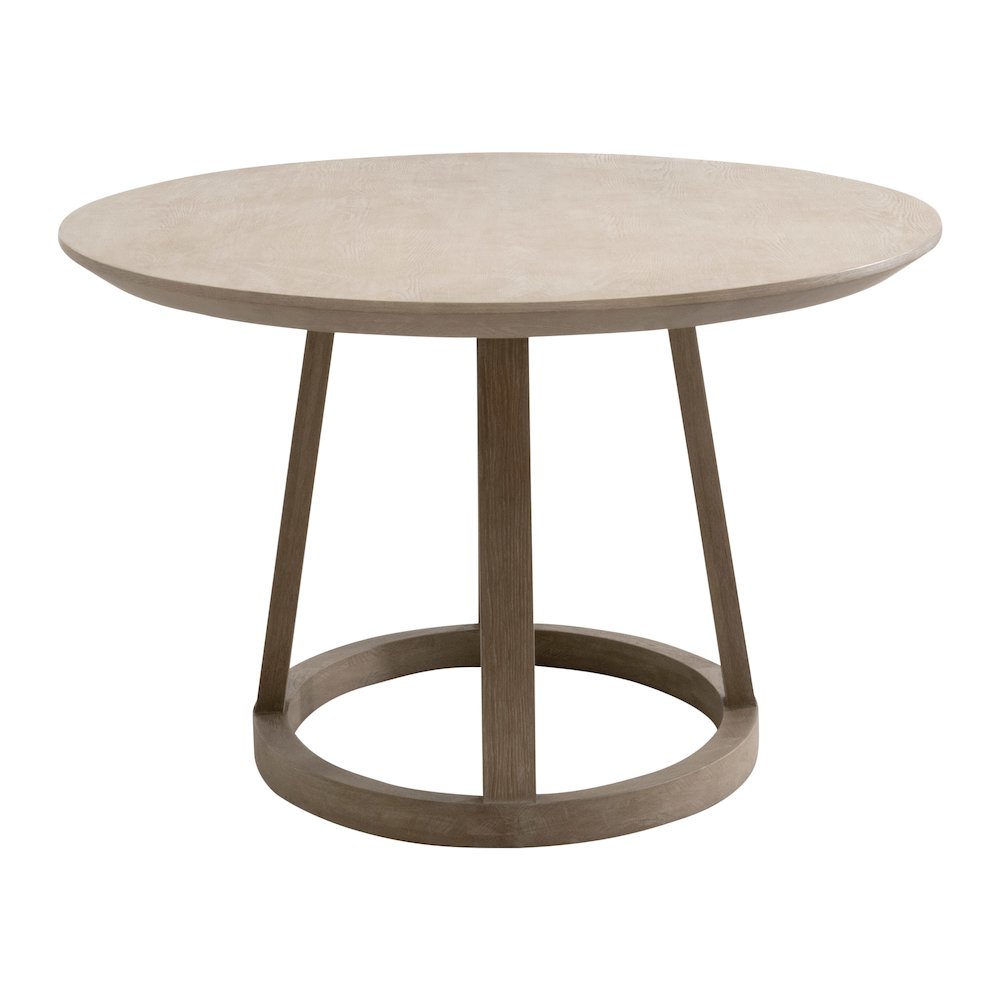 Bella Antique Transitional Reeves Oval Dining Table