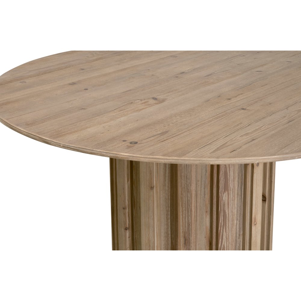 Bella Antique Transitional Roma 54" Round Dining Table
