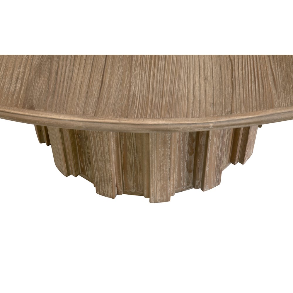 Bella Antique Transitional Roma 54" Round Dining Table