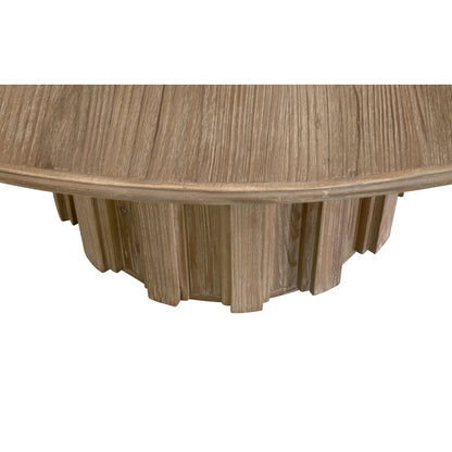 Bella Antique Transitional Roma 54" Round Dining Table