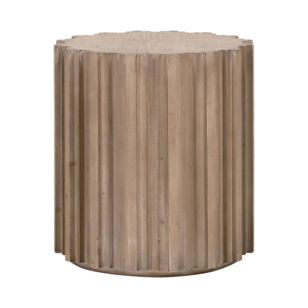 Bella Antique Transitional Roma End Table