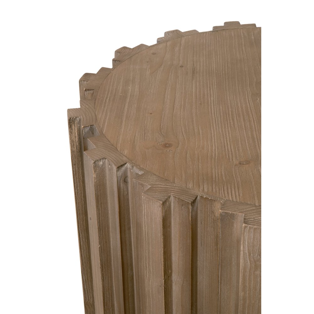 Bella Antique Transitional Roma End Table