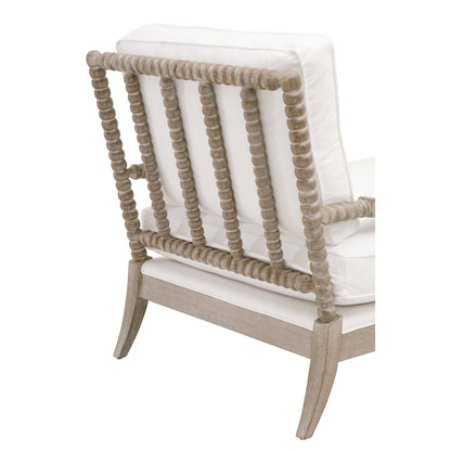 Stitch & Hand - Dining & Bedroom Transitional Rouleau Chaise Lounge