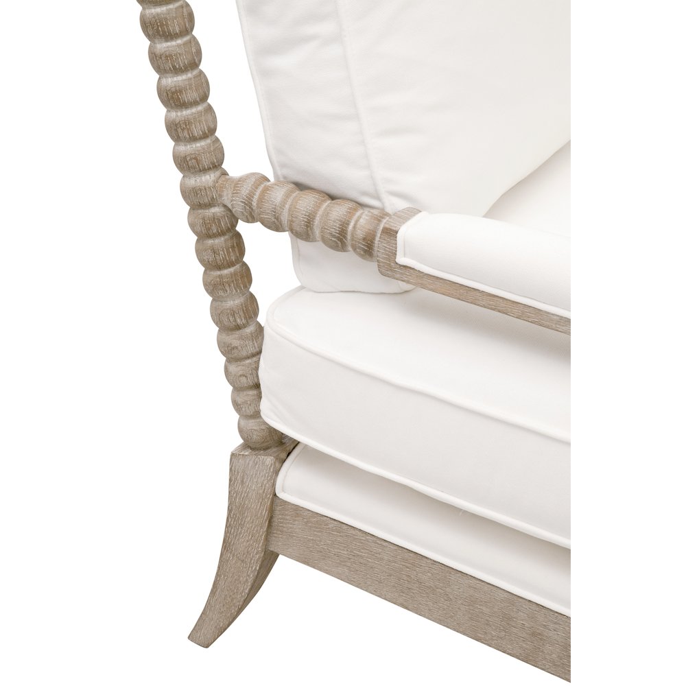 Stitch & Hand - Dining & Bedroom Transitional Rouleau Chaise Lounge