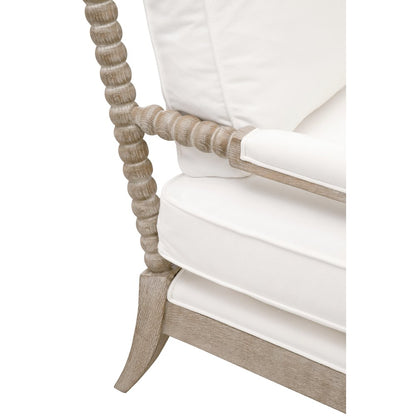Stitch & Hand - Dining & Bedroom Transitional Rouleau Chaise Lounge