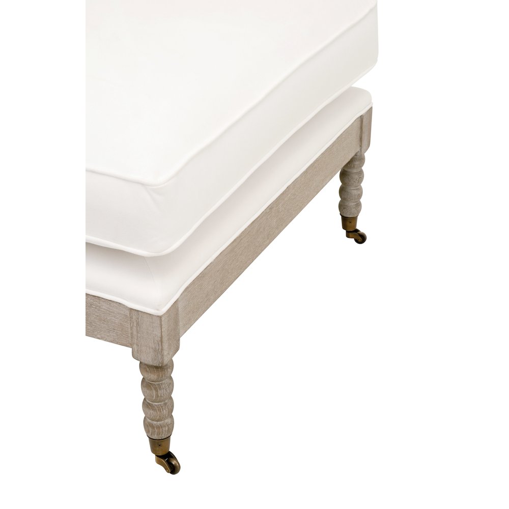 Stitch & Hand - Dining & Bedroom Transitional Rouleau Chaise Lounge