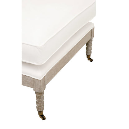 Stitch & Hand - Dining & Bedroom Transitional Rouleau Chaise Lounge