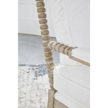 Stitch & Hand - Dining & Bedroom Transitional Rouleau Chaise Lounge