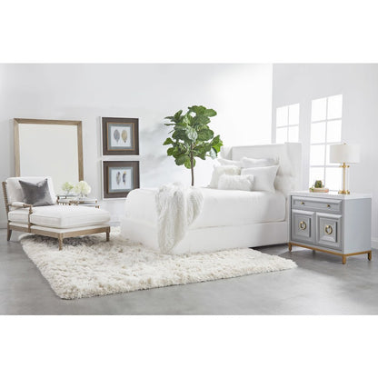 Stitch & Hand - Dining & Bedroom Transitional Rouleau Chaise Lounge