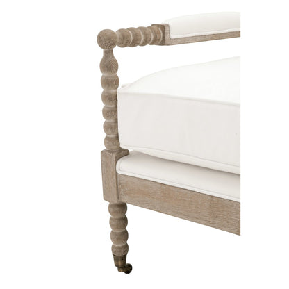 Stitch & Hand - Dining & Bedroom Transitional Rouleau Club Chair