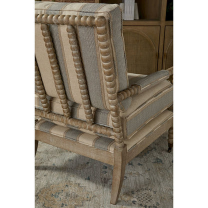 Stitch & Hand - Dining & Bedroom Transitional Rouleau Club Chair