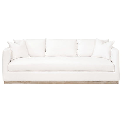 Stitch & Hand - Upholstery Transitional Siena 96" Plinth Base Sofa