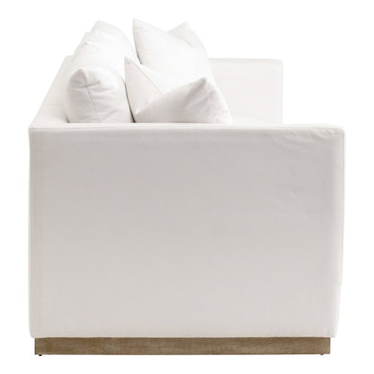 Stitch & Hand - Upholstery Transitional Siena 96" Plinth Base Sofa
