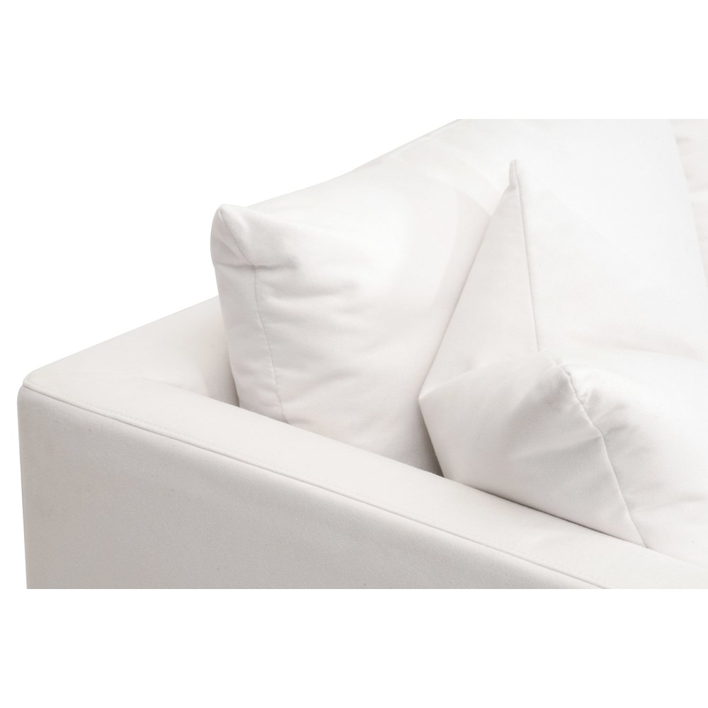 Stitch & Hand - Upholstery Transitional Siena 96" Plinth Base Sofa