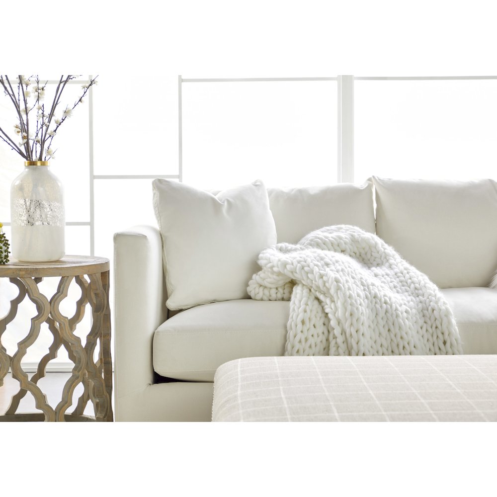 Stitch & Hand - Upholstery Transitional Siena 96" Plinth Base Sofa