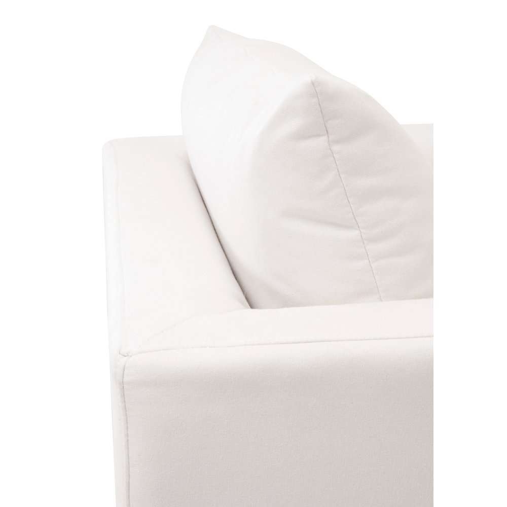 Stitch & Hand - Upholstery Transitional Siena Plinth Base Sofa Chair