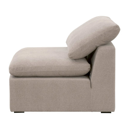 Stitch & Hand - Upholstery Transitional Sky Modular Armless Chair
