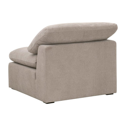 Stitch & Hand - Upholstery Transitional Sky Modular Armless Chair